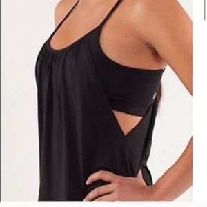 Lululemon no limits tank built in bra